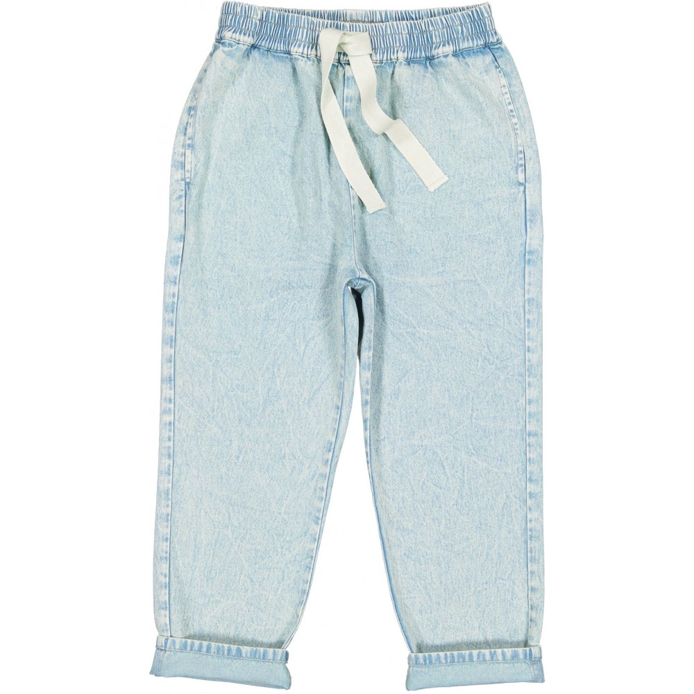 TROUSERS VALENTIN CHAMBRAY WASHED