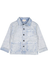 VESTE PINCEAU DENIM DELAVÉ