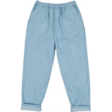 PANTALON GAZELLE CHAMBRAY