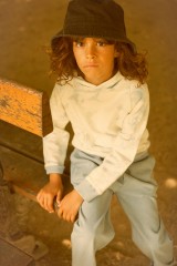 PANTALON GAZELLE CHAMBRAY