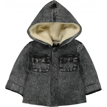 Jacket Ice Washed Denim