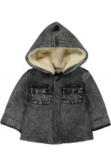 Jacket Ice Washed Denim