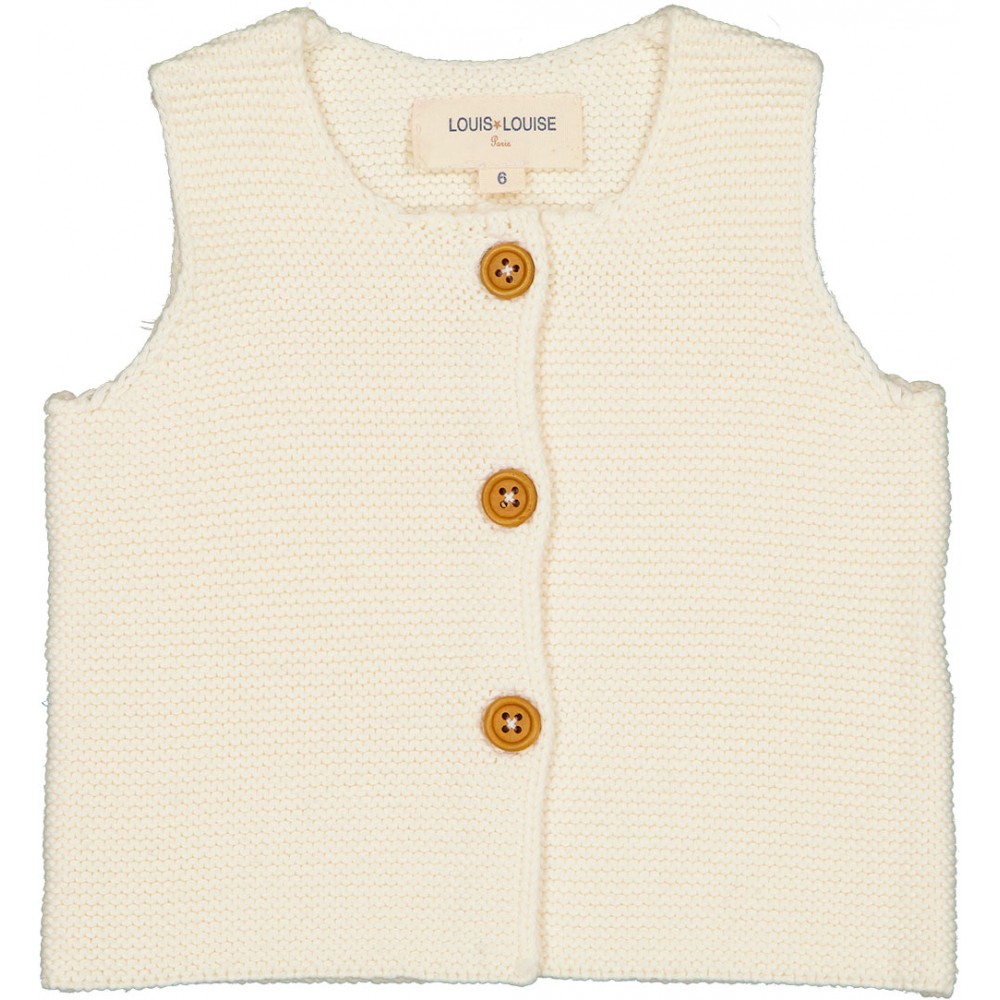 CARDIGAN LULU COTON TRICOTÉ