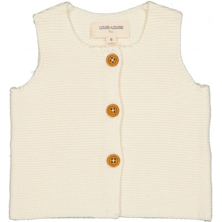 CARDIGAN LULU COTON TRICOTÉ