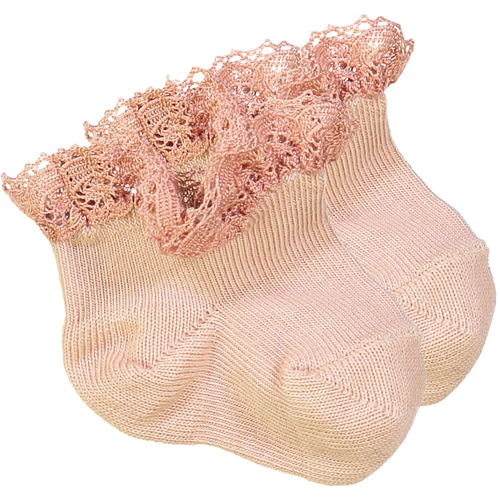 Socks Fleurette Cotton