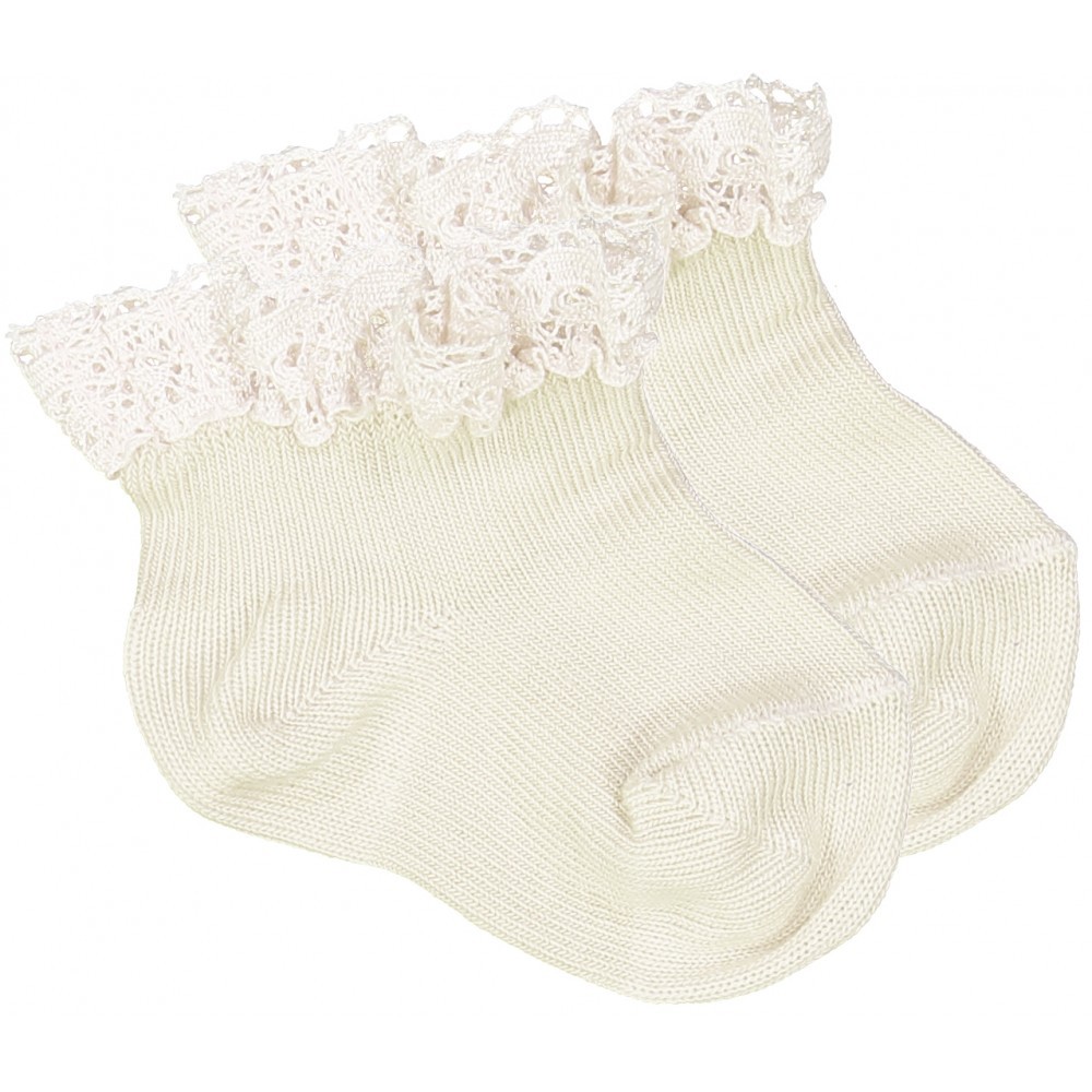 Socks Fleurette Cotton