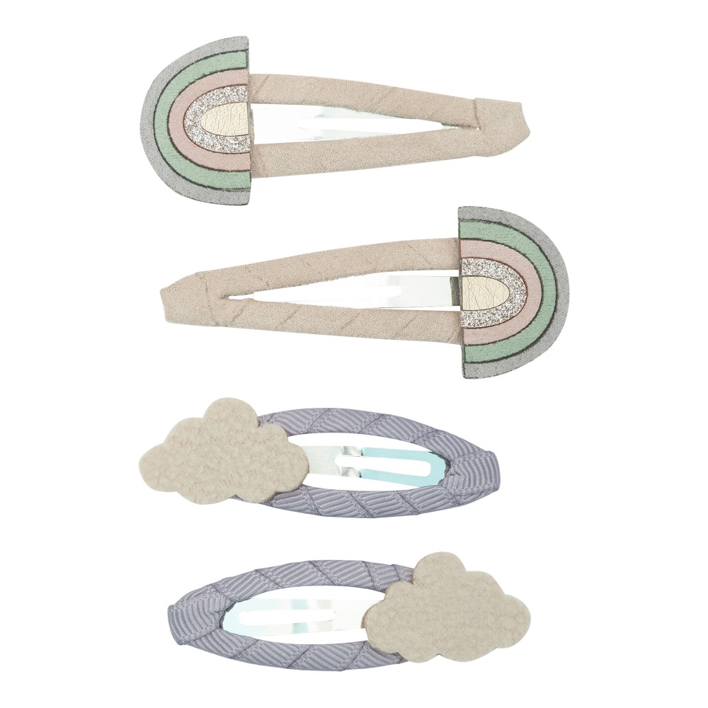 Barrettes Nuage Arc En Ciel