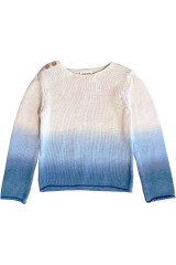 PULL BOBBY COTON TRICOTÉ DIP DYE