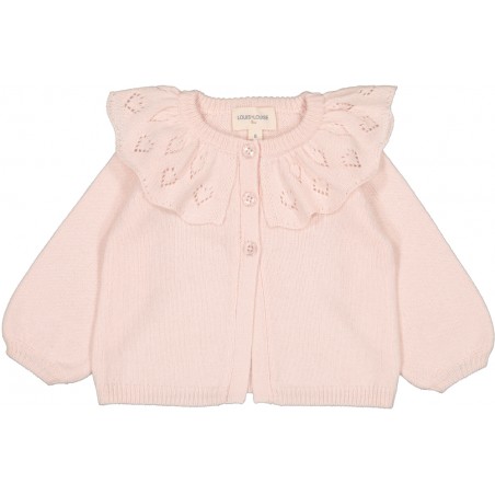 CARDIGAN GULSHETTE LAINE MÉLANGÉE