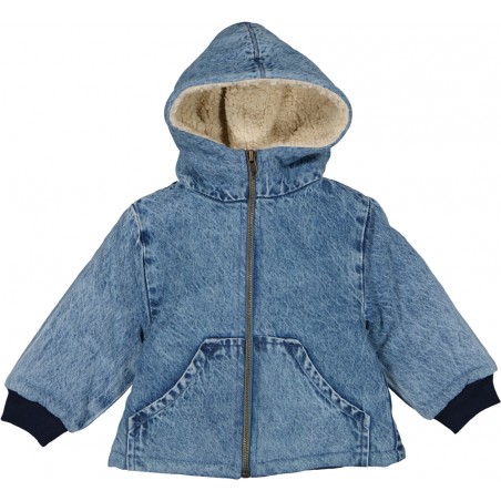 VESTE PINGOUIN DENIM DELAVÉ