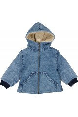 VESTE PINGOUIN DENIM DELAVÉ