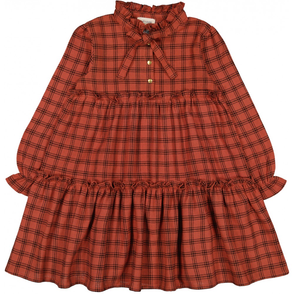 DRESS GARANCE TWILL CHECK