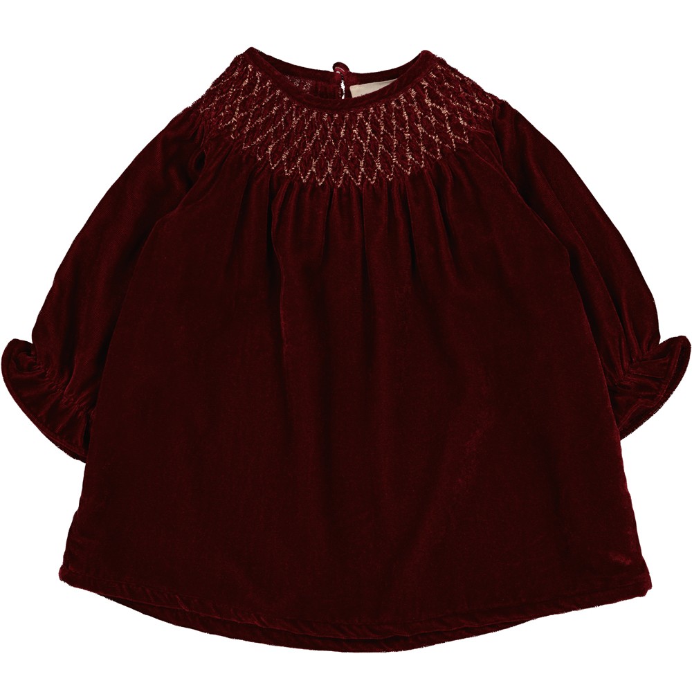 ROBE MAXINA PANNE DE VELOURS