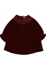 ROBE MAXINA PANNE DE VELOURS