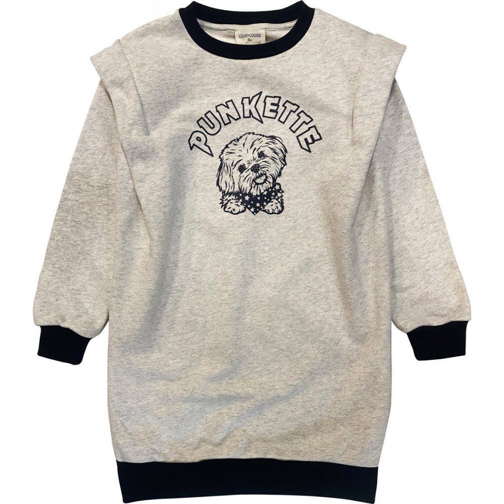 DRESS SOPHIANE COTTON FLEECE PUNKETTE