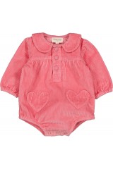 COMBINAISON MARGARI VELOURS COTELÉ