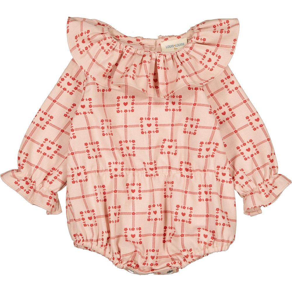 OVERALL MELISSA TWILL SQUARE HEART