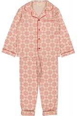 PYJAMAS MINUIT TWILL CARRÉ COEUR
