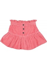 JUPE PIPEAU VELOURS COTELÉ