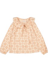 BLOUSE ANGELE TWILL CARRÉ COEUR