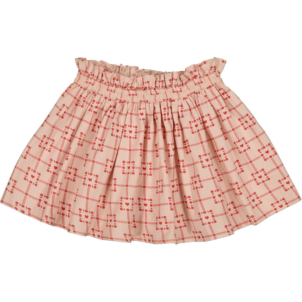 SKIRT ARTEMIS TWILL SQUARE HEART