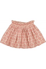 JUPE ARTEMIS TWILL CARRÉ COEUR