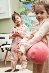 PYJAMAS MINUIT TWILL CARRÉ COEUR