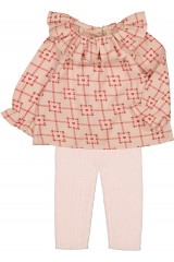 BLOUSE LILIE TWILL CARRÉ COEUR