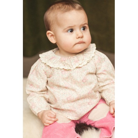 BLOUSE LISSOU FLEUR ROMANTIQUE