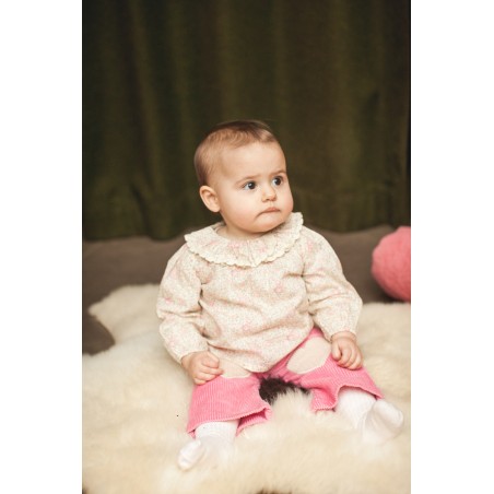 PANTALON HOLLY VELOURS COTELÉ