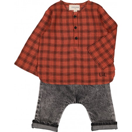 CHEMISE ONCLE TWILL CARREAUX