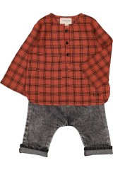 CHEMISE ONCLE TWILL CARREAUX