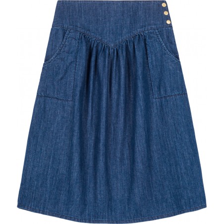 SKIRT MYLENE LIGHT DENIM
