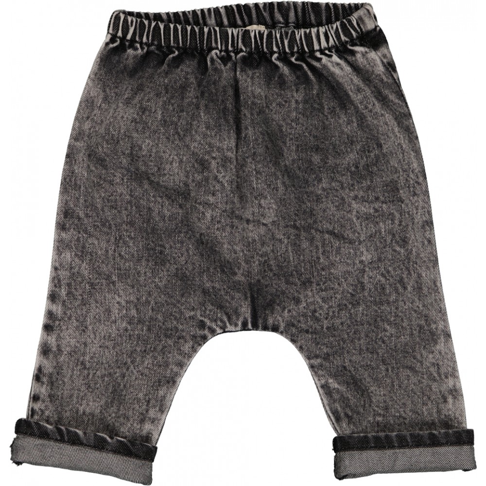 PANTALON JUNGLE DENIM DÉLAVÉ