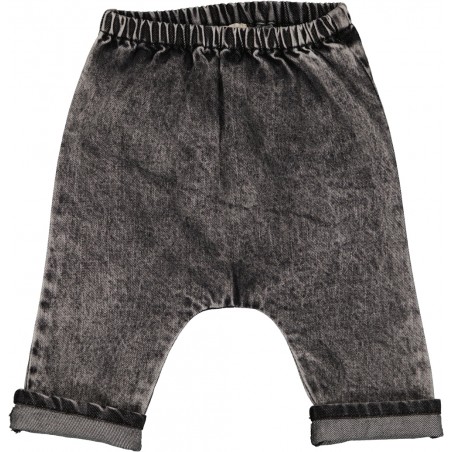 PANTALON JUNGLE DENIM DÉLAVÉ