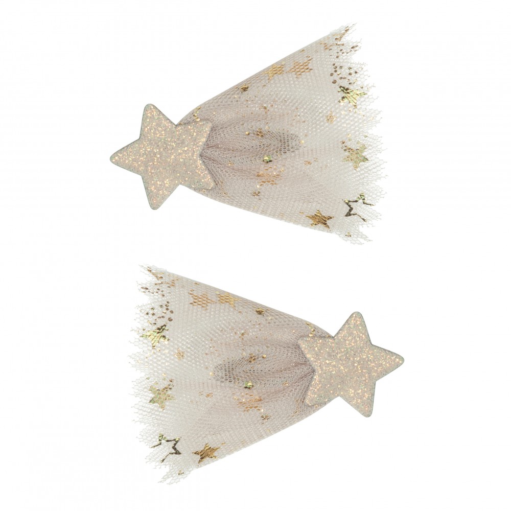 Barrettes Tulle étoile Filante