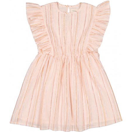 ROBE ASIA COTON CREPON RAYURE LUREX