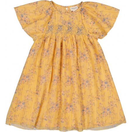 ROBE DONNA RAYURE LUREX BOUQUET