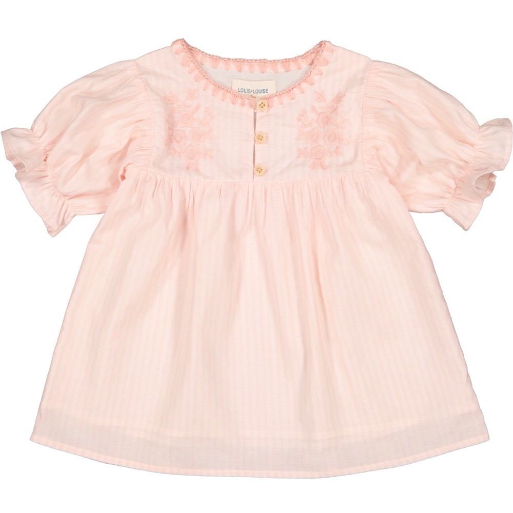 ROBE POUPOU VOILE DE COTON RAYÉ