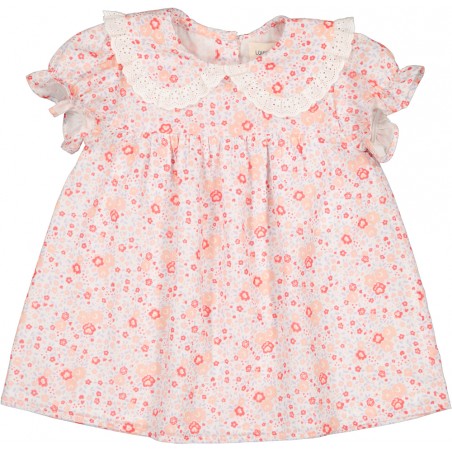Dress Twiggy Cotton Veil Romantic Flower