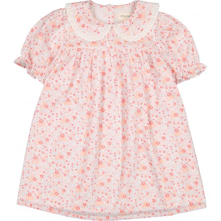 Dress Twiggy Cotton Veil Romantic Flower