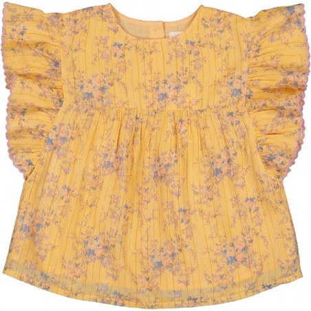 BLOUSE JASMIN RAYURE LUREX BOUQUET