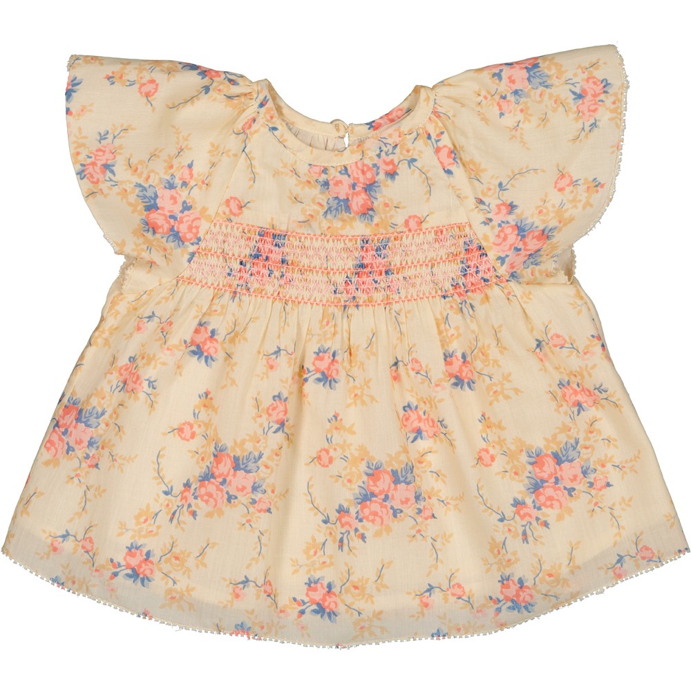 BLOUSE PEPETTE VOILE DE COTON BOUQUET
