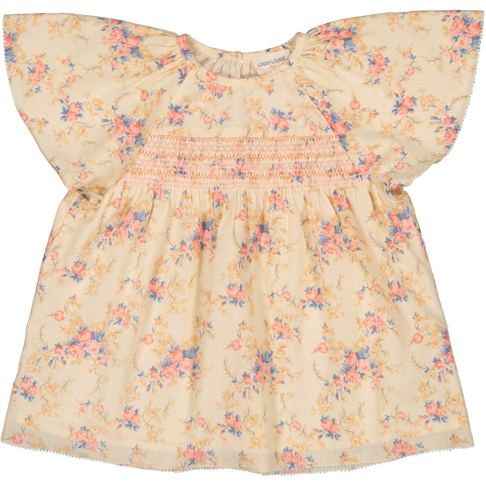 BLOUSE PEPETTE VOILE DE COTON BOUQUET