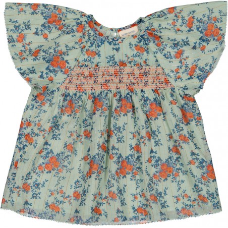 BLOUSE PEPETTE RAYURE LUREX BOUQUET