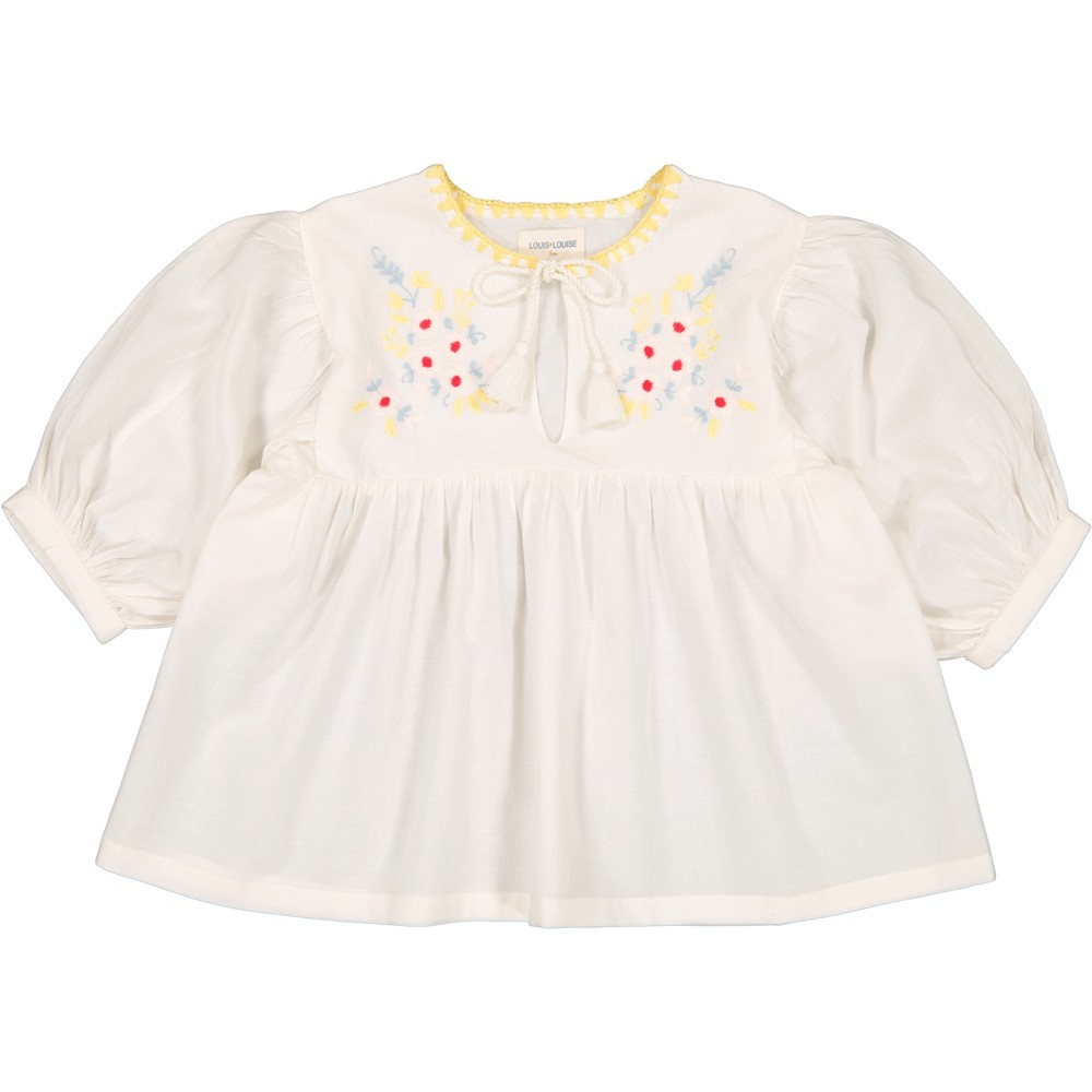 BLOUSE POONAM VOILE DE COTON