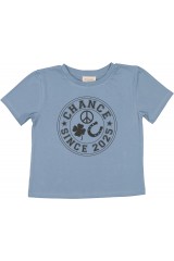 T-SHIRT TOM JERSEY PEACE