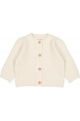 CARDIGAN MAYO COTON TRICOTÉ LUREX
