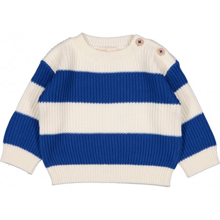 Pull Everest Knitted Cotton Stripe