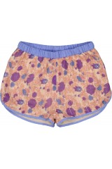 SHORT GEORGINETTE RAYURE LUREX FLEUR INDIENNE